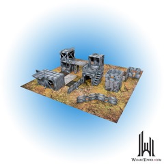 HALO: FLASHPOINT DELUXE BUILDABLE 3D TERRAIN SET